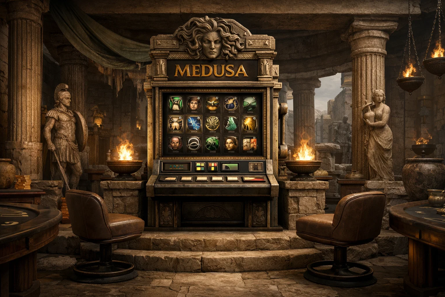 Free spins bonus round in action